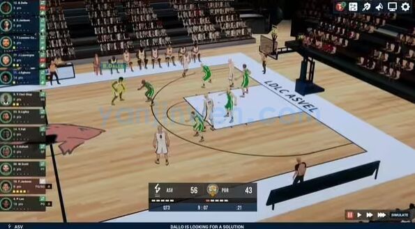 策略游戏《职业篮球经理2024》上线 Steam：11月发售