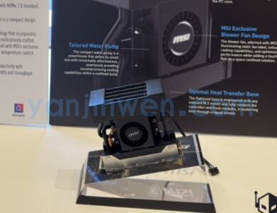 微星推出水冷散热PCIe 5.0 SSD
