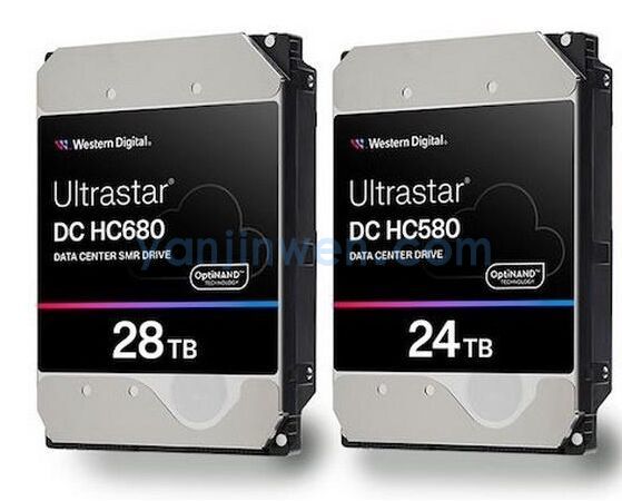 西部数据已批量出货24TB CMR硬盘
